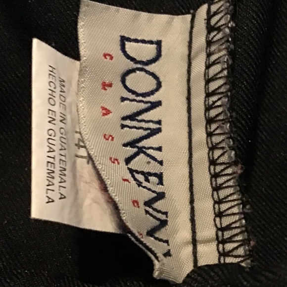 DonnKenn Classic 14T. 100% Polyester Pant. 3 pair available. Black - Picture 3 of 8